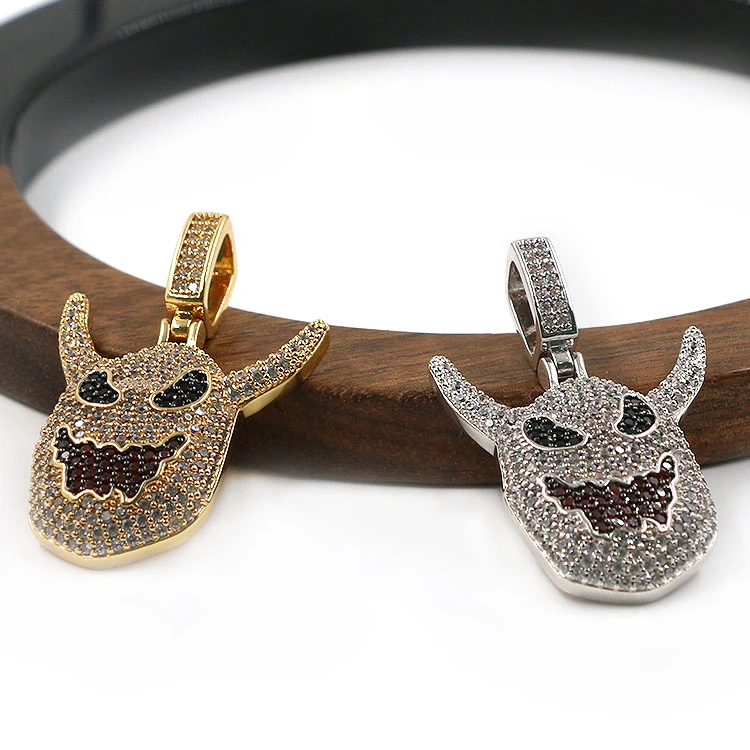 Monster Diamond Hip Hop Pendant